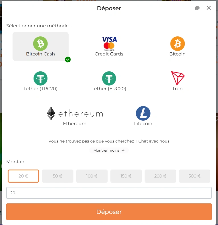 alexander deposit page